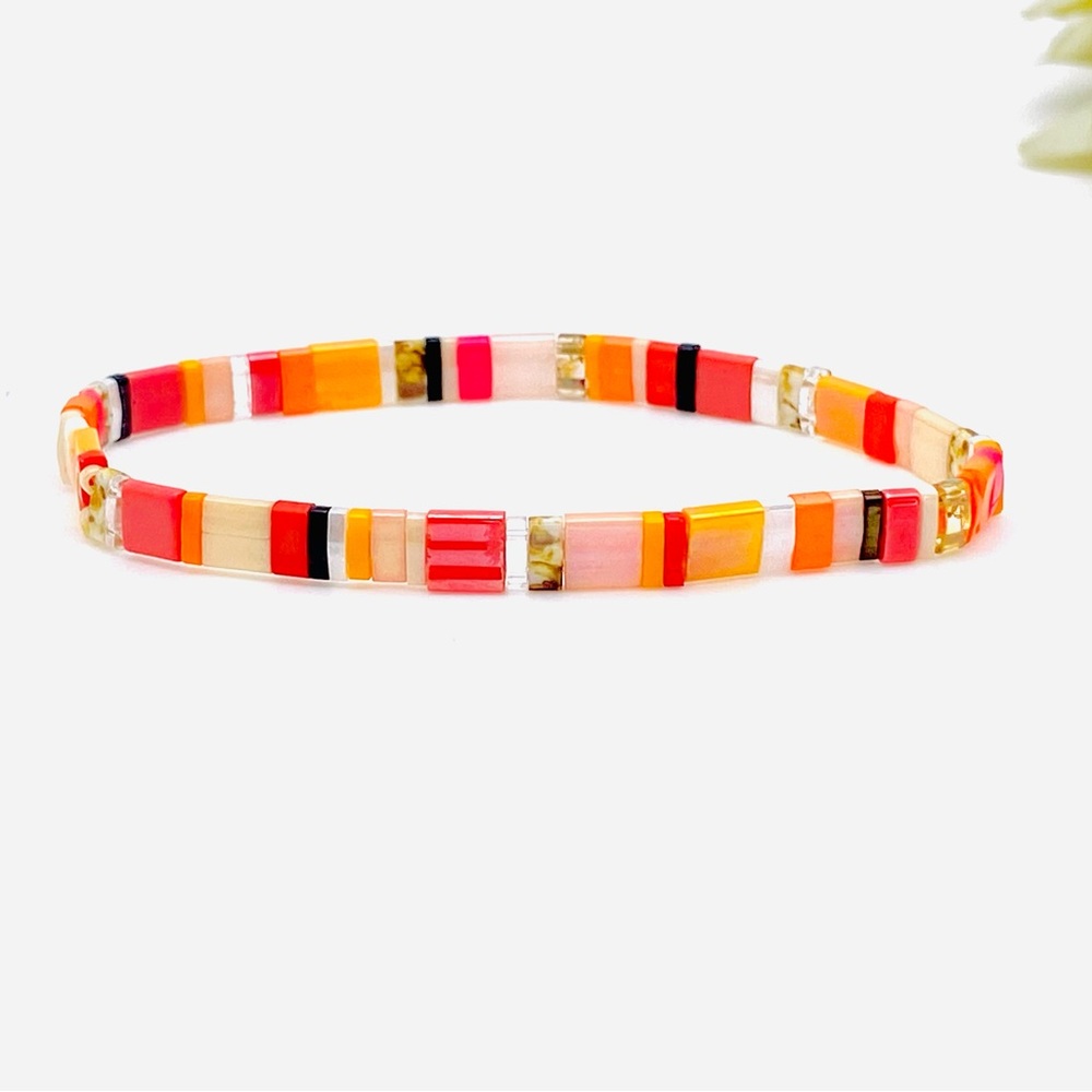 Miyuki Tila Bead Bracelet